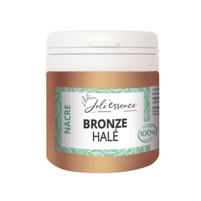 COSMETIC COLORING HALTED BRONZE - 100% NATURAL PEARL MICA - HOME COSMETICS - DIY 10g