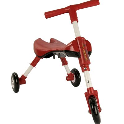 Airel-Dreirad ohne Pedale von 1 bis 3 Jahren, Größe: 35 x 56 x 41,5 cm, Farbe Rot