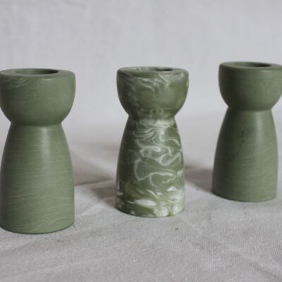 Organic candle holders