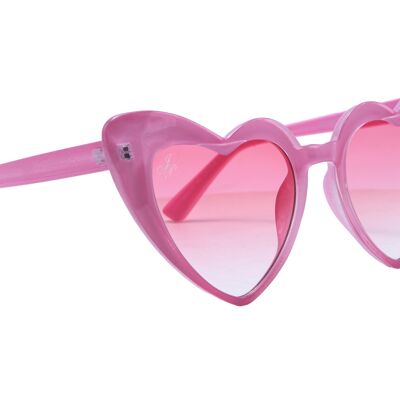 PINK HEART FRAMES WITH PINK LENSES