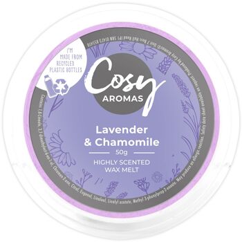 Lavande et camomille (50g de cire fondue) 1