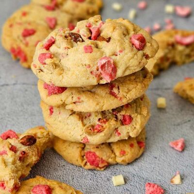 Cookie Gourmand Haselnüsse – Rosa Pralinen