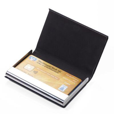 Porta carte di credito con protezione da lettura (per chip RFID) MARBLE SAFE
