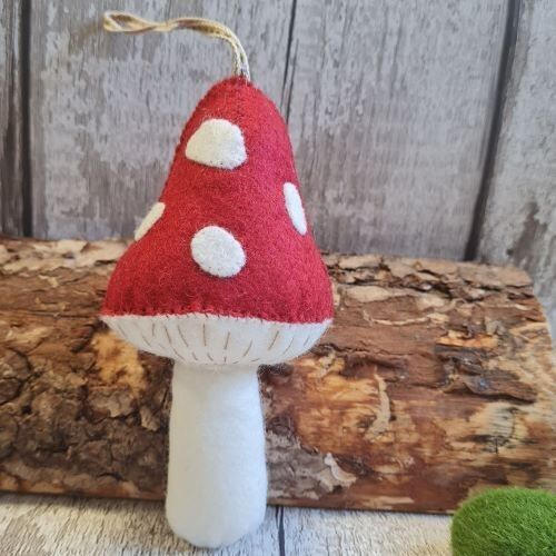 Toadstool Felt Craft Mini Kit