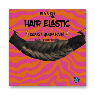 Hair Elastic Weaved - Ash Brown