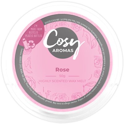 Rose (50g de cire fondue)