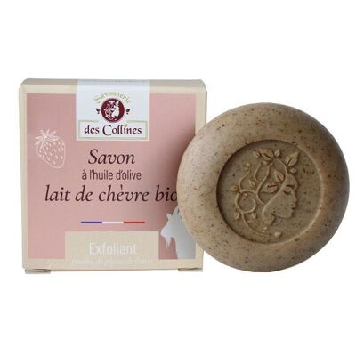 Jabón exfoliante de leche de cabra 100g