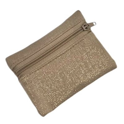 XS pouch, “Scintillant” sand