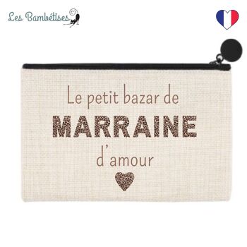 Pochette Marraine Léopard 1