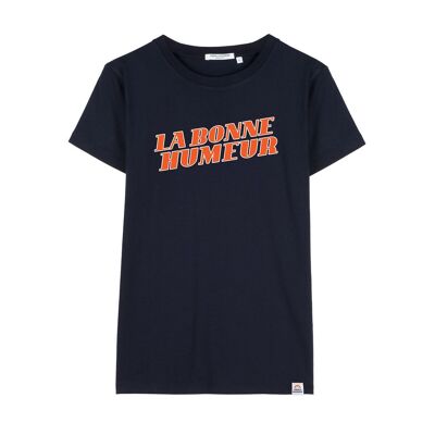 Dark blue French Disorder La Bonne Humeur unisex t-shirts