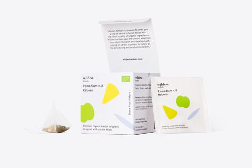 Remedy No.8 - Reborn - Box of 10 x individually wrapped teabags