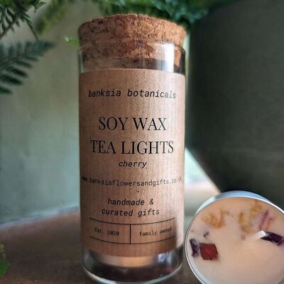 Cherry Soy Wax Tealights