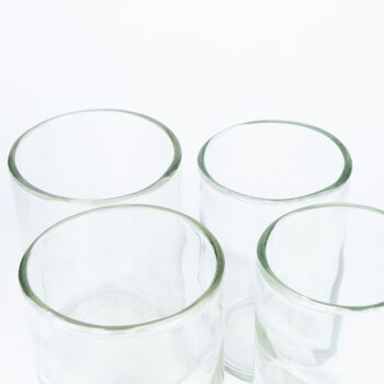 Lot de 2 verres à boire CARRY GLASS - UPCYCLING 10