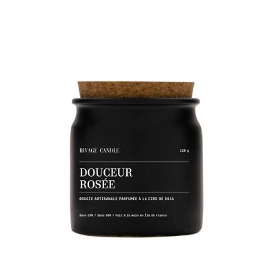 Handwerklich hergestellte Duftkerze – Douceur Rosée