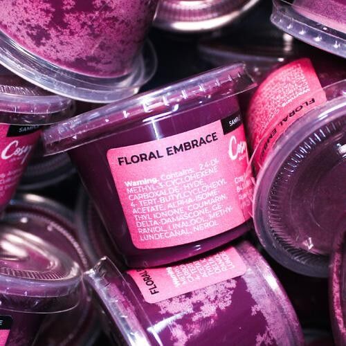 Blumenumarmung (25g Wachsschmelze)