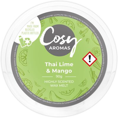 Lime e mango tailandesi (90 g di cera fusa)