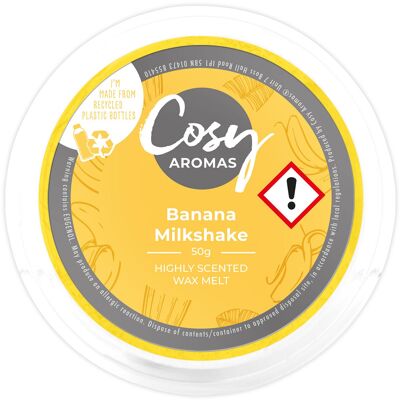 Milkshake à la banane (50g de cire fondue)