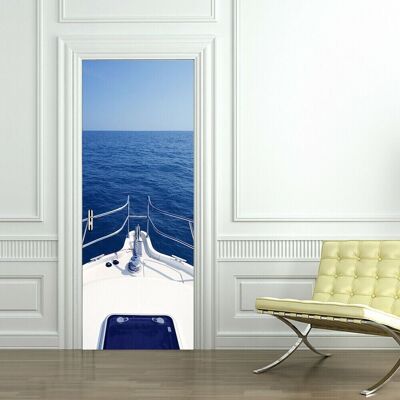 At Sea Door Mural Self Adhesive Decal Interior Home Decoration X 2 Packs