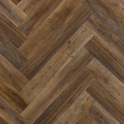 Umber Brown Wood Look Planks 3D Wall Panels Wallpaper