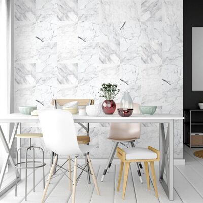 Marble Tiles Wall Stickers Mix - 20 x 20 cm (7.9 x 7.9 in) - 12 pcs.