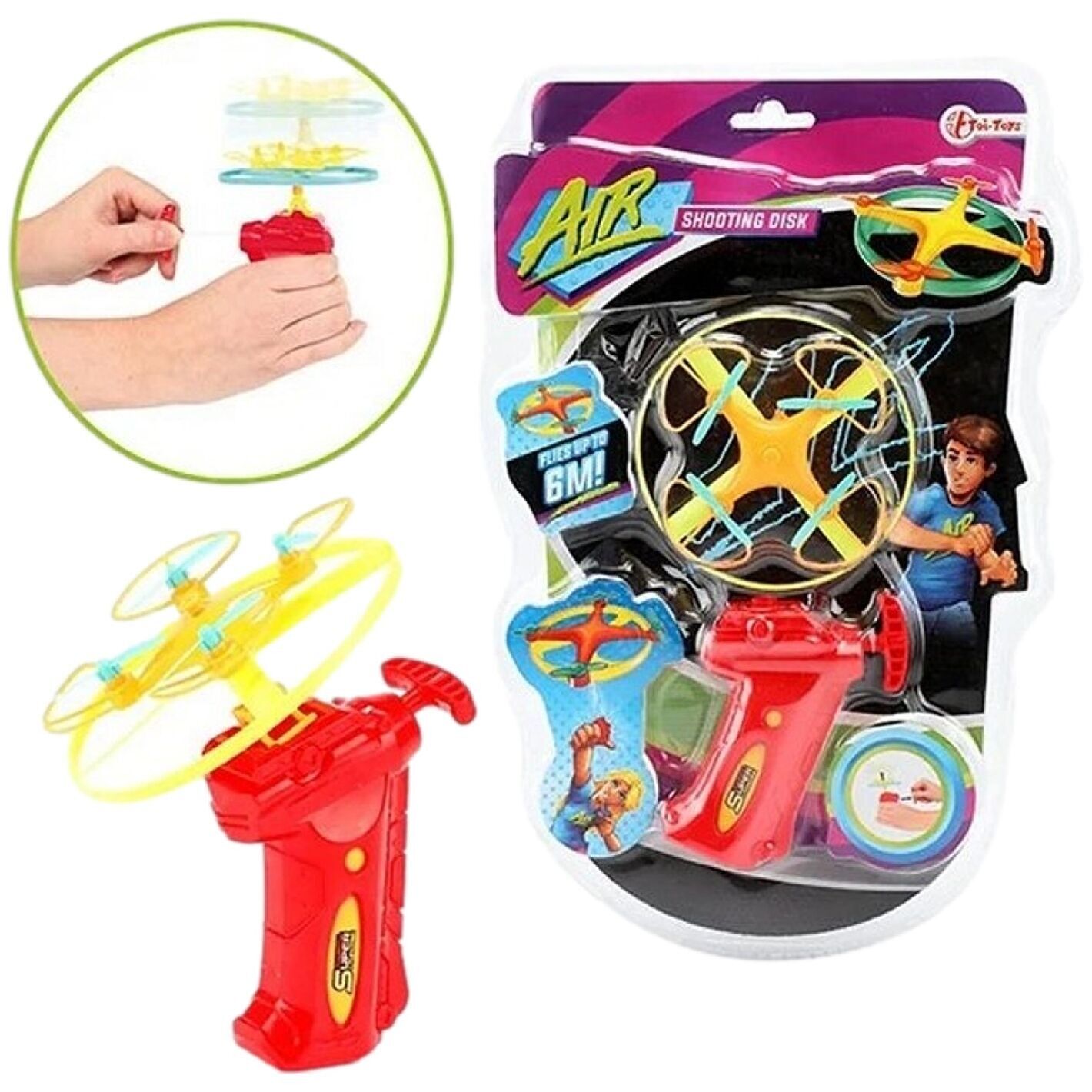 Luftscheiben-Drohnenwerfer