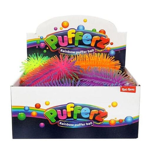 Pufferz Chenille Rainbow 15Cm