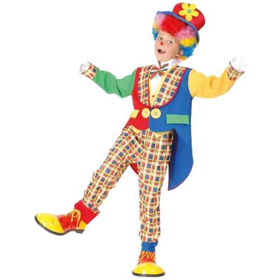 Child Clown Costume 8/10 Years