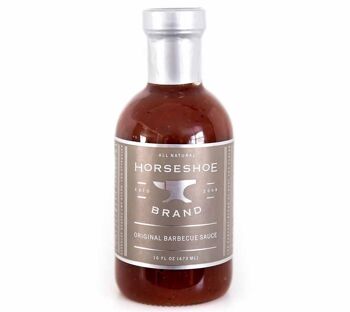 Sauce barbecue originale de la marque Horseshoe 1