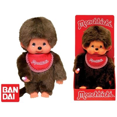 Peluche Monchhichi Rojo 20 Cm