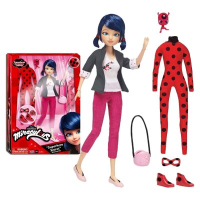 Miraculous Doll 26 Cm + 2 Outfits