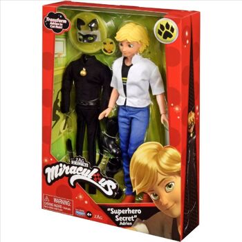 Poupée Miraculous 2 Tenues + Adrien 2