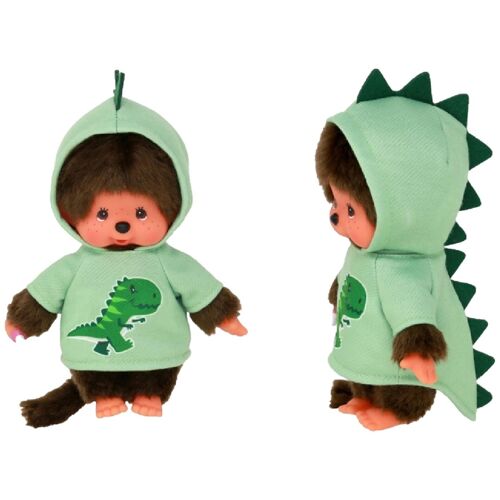 Peluche Monchhichi Dinosaure 20Cm