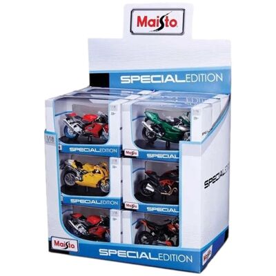 Motocicleta Edición Especial 1/18