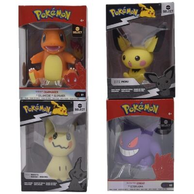 Pokémon Vinyl Figure 4 Assortments 10Cm