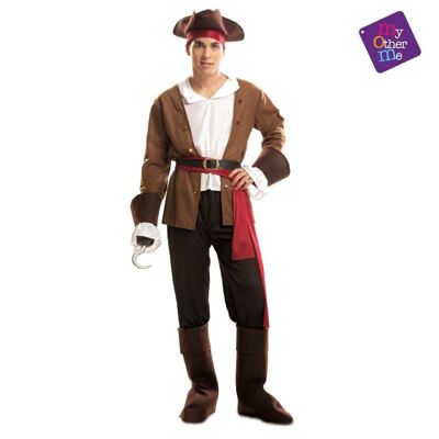 Costume da bucaniere per uomo adulto taglia M-L