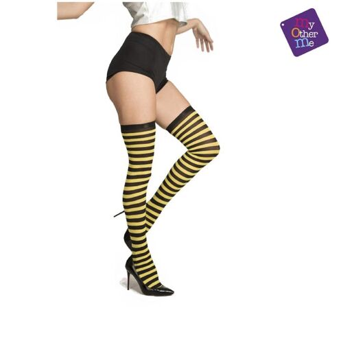 Accessoire Déguisement Collants Noir & Jaune