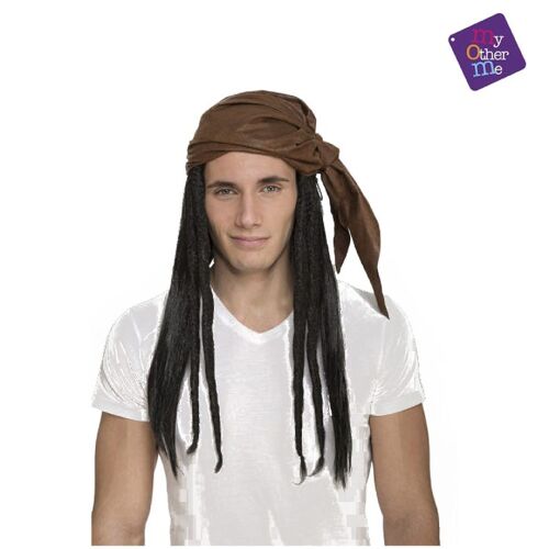 Accessoire Déguisement Bandana Pirate Tresses 60Cm