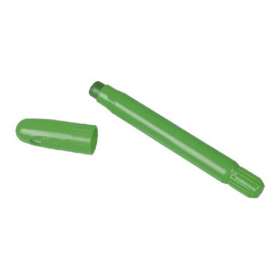 Accesorio de disfraz de lápiz con tapa de rosca verde