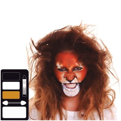Lion Makeup 24X20 Cm