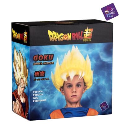 Accesorio de disfraz de peluca infantil Sayan Goku