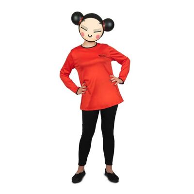 Costume Pucca adulto con maschera taglia S