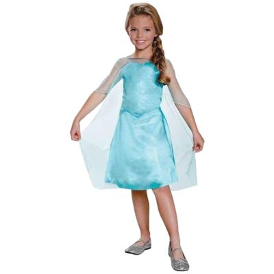 Déguisement Enfant Disney La Reine Des Neiges Elsa 5-6 Ans