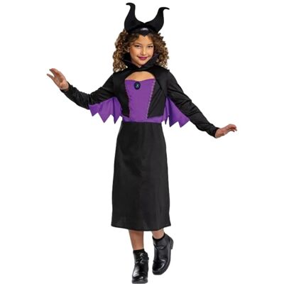 Costume Disney Malefica bambina 5-6 anni