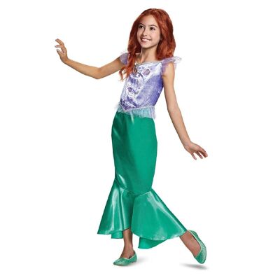 Costume Disney Ariel Classico da Bambino 5-6 Anni