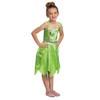 Costume Disney Campanellino Basic Plus per bambini 3-4 anni