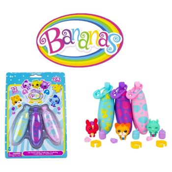 Set De 3 Figurines Baby Bananas 1