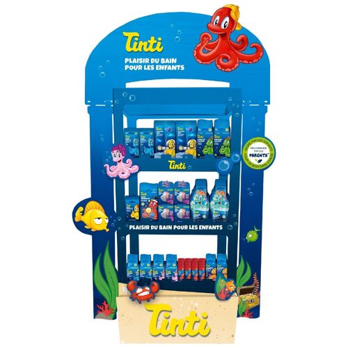 Display De Sol Tinti Plaisir du Bain Enfants 216 UVC