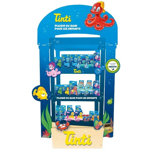 Display De Sol Tinti Plaisir du Bain Enfants 264 UVC