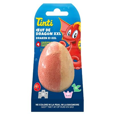 Tinti Dragon Egg XXL Bath Bomb With 4 Sponges