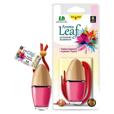 Deodorante per auto Aroma Leaf Tropical 6ml